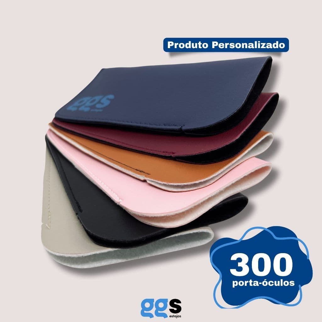 Kit Promocional - 300 Porta-Óculos Personalizados Montecarlo