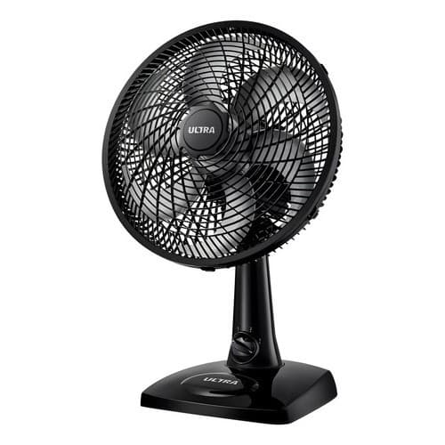 Ventilador Mondial Ultra V30B 110V – 50W | 6 Pás – Preto - Silencioso e Potente