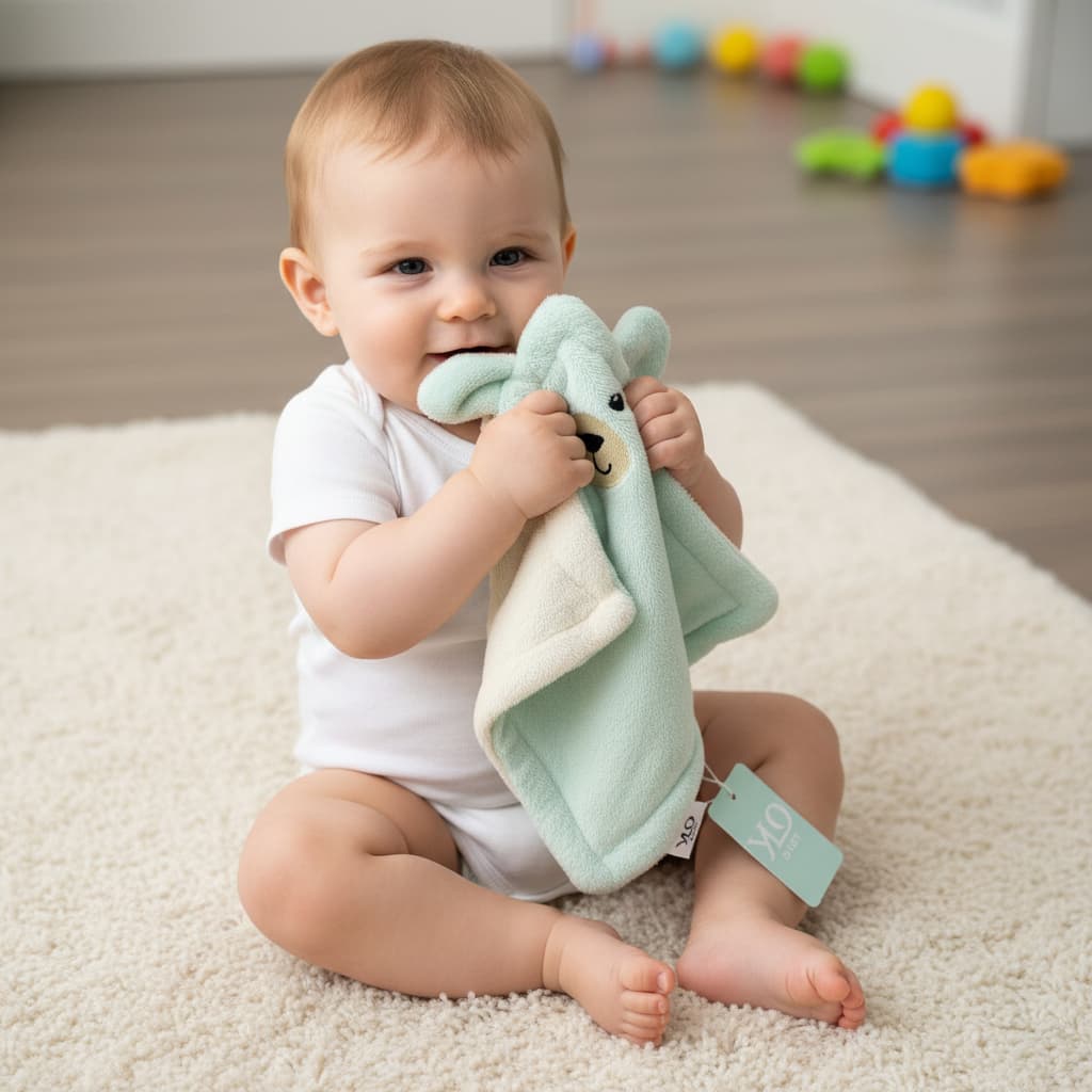 Naninha Para Bebê Pelúcia Microfibra Antialérgica Macia Paninho Ursinho Menino Menina