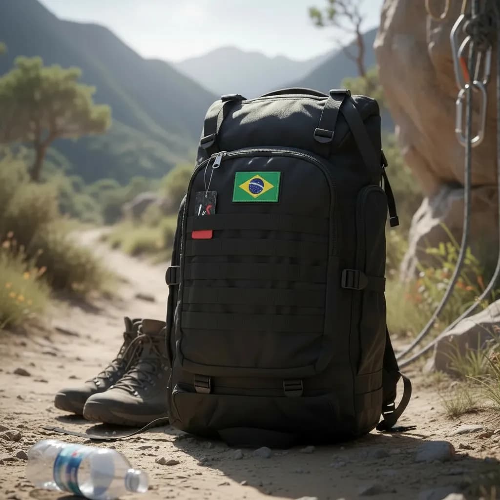 Mochila De Grande Capacidade Para Viagens E Escaladas