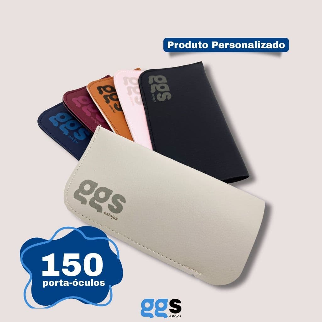 Kit Promocional - 150 Porta-Óculos Personalizados Montecarlo