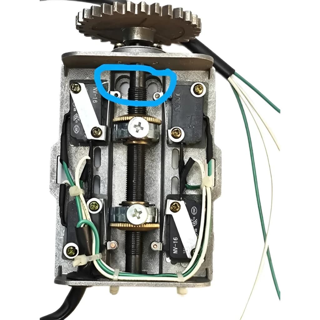 Conjunto De Fim D Curso Motor De Porta De Aço Automátic/rolo 127/220v 50/60 Hz