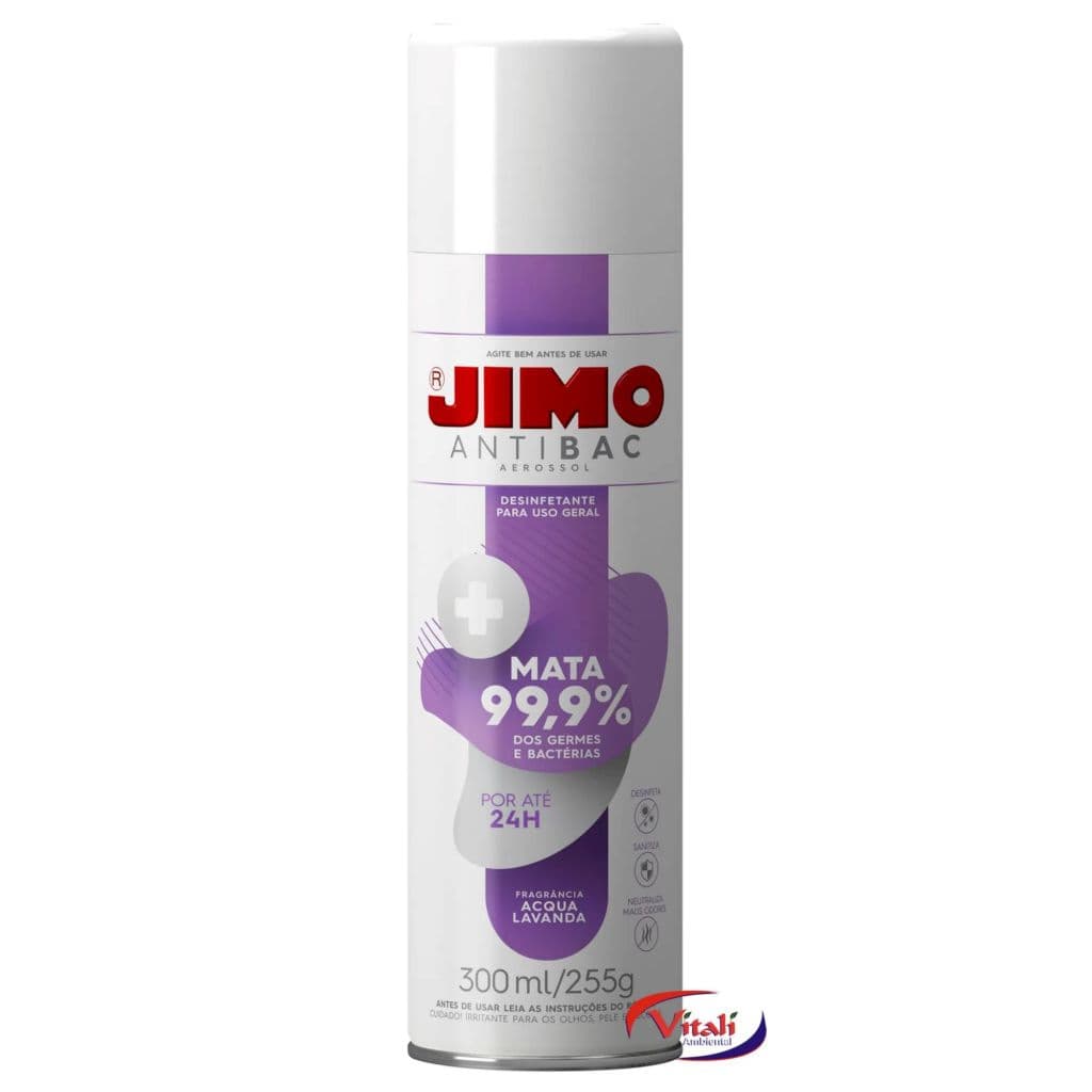Jimo Antibac Desinfetante Aerossol Lavanda 300ml