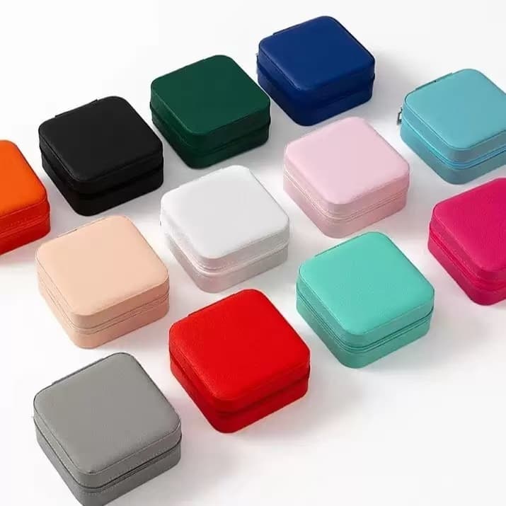 KIT 10 pcs Porta Jóias Portátil Caixinha Bolsa de Armazenamento Colar Brincos Anéis 2026!