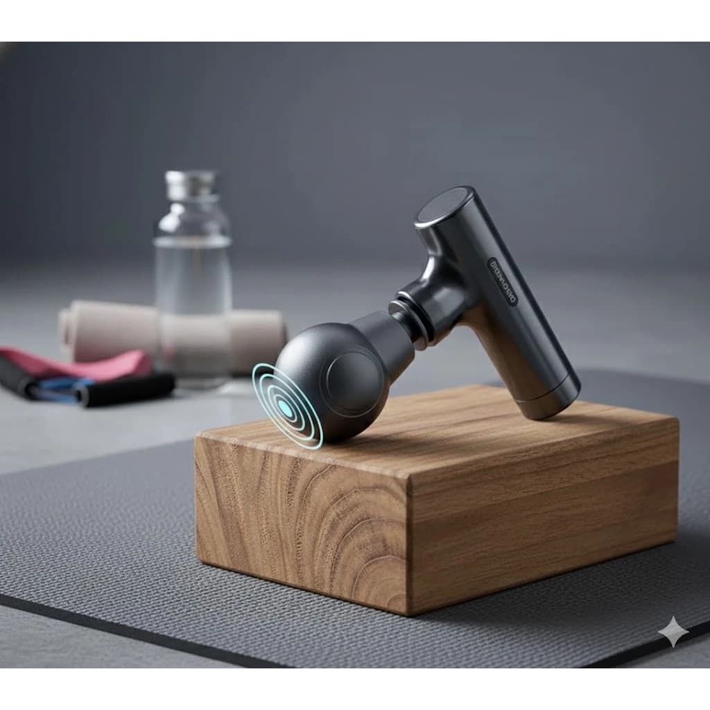Mini Pistola Massageadora Elétrica Portátil Profissional Sem Fio USB-C Relaxamento Muscular Corporal