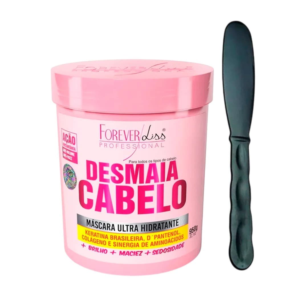 Mascara Ultra Hidratante Desmaia Cabelo 950g Forever Liss