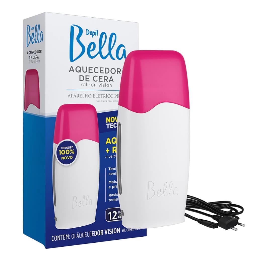 Aquecedor de Cera Roll-On Vision Bivolt – Depil Bella