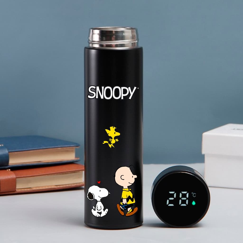 Garrafa térmica Snoopy - Charlie Brown - Peanuts
