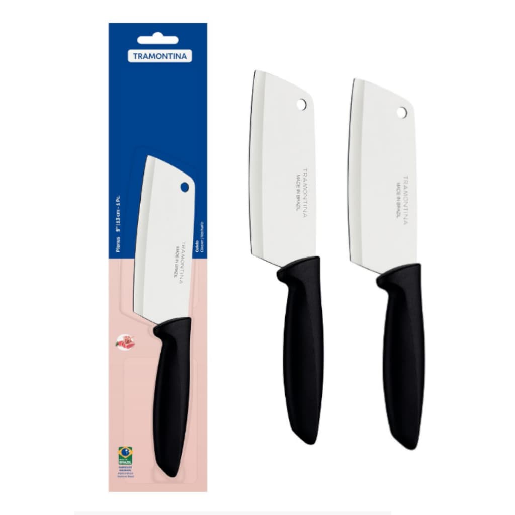 Faca Cutelo Tramontina Plenus 100% Inox Altíssima Qualidade Cozinha