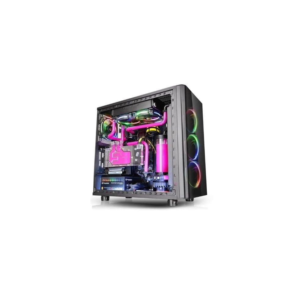 Gabinete ATX THERMALTAKE View 31 TG RGB Edition [CA-1H8-00M1WN-01] - SEM FONTE (2U2/2U3/HDA/VT/FI/3F)