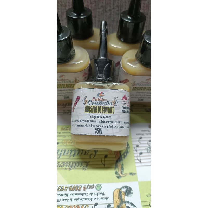 Kit Cortiça Natural Agrumerada 1.6mm para reparo Clarinete + Grease Lubrificante + Cola