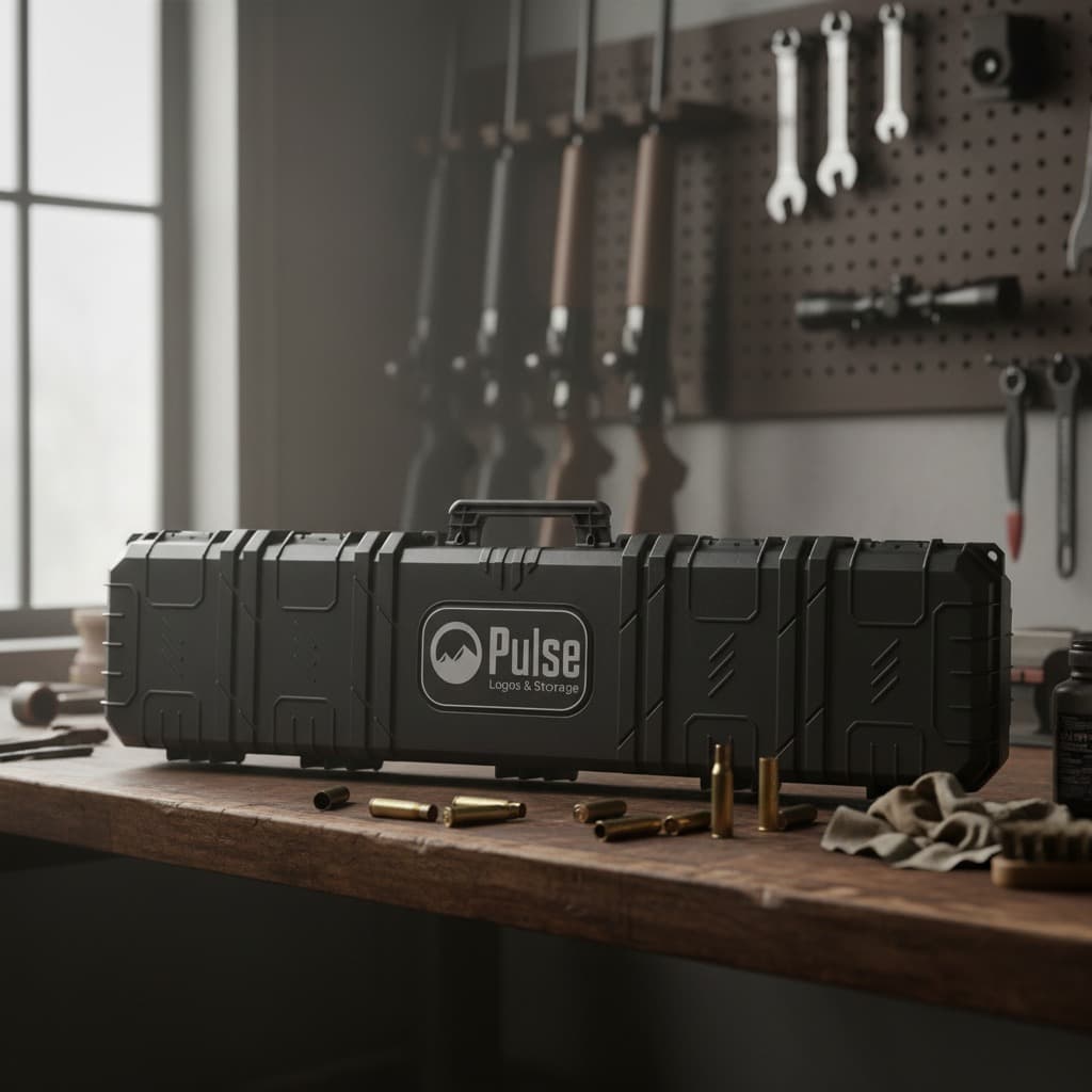 MALETA  CASE PARA 1 ARMAS LONGA PULSE P1100 CASE RIGIDO