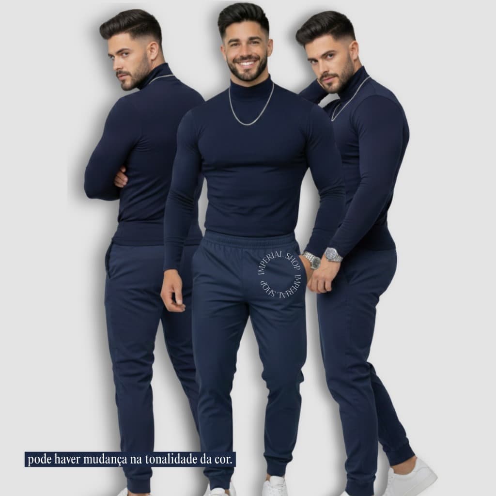 Calça Jogger Masculina Gabardine Enfermeiro Punho Confortável- Cj