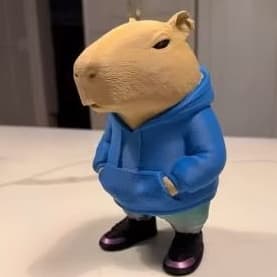 CAPIVARA ESTILOSA 3D