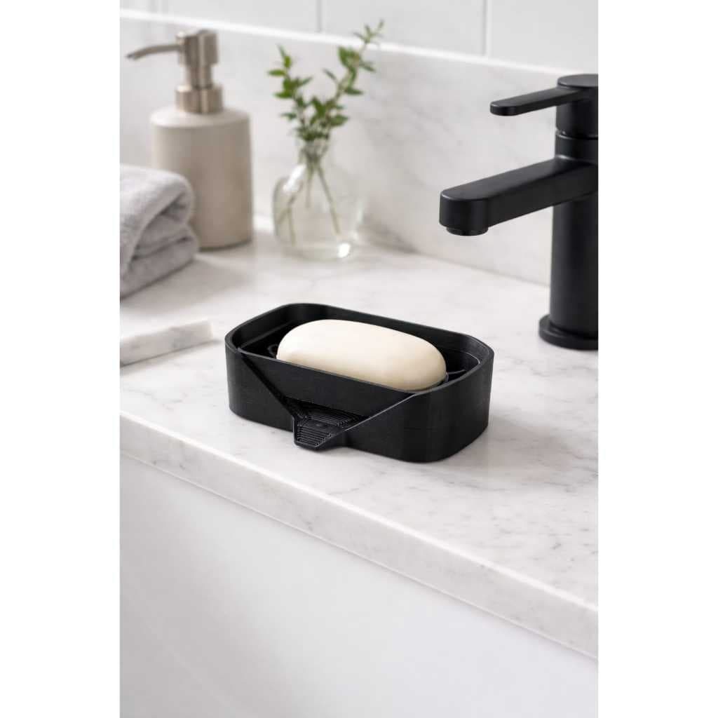 Saboneteira Porta Sabonete Elegante de Plástico | Banheiro e Lavabo