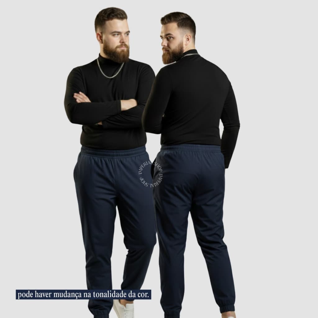 Calça Jogger Para Scrub Plus Size Casual Trabalho Masculina Confortável - Cj