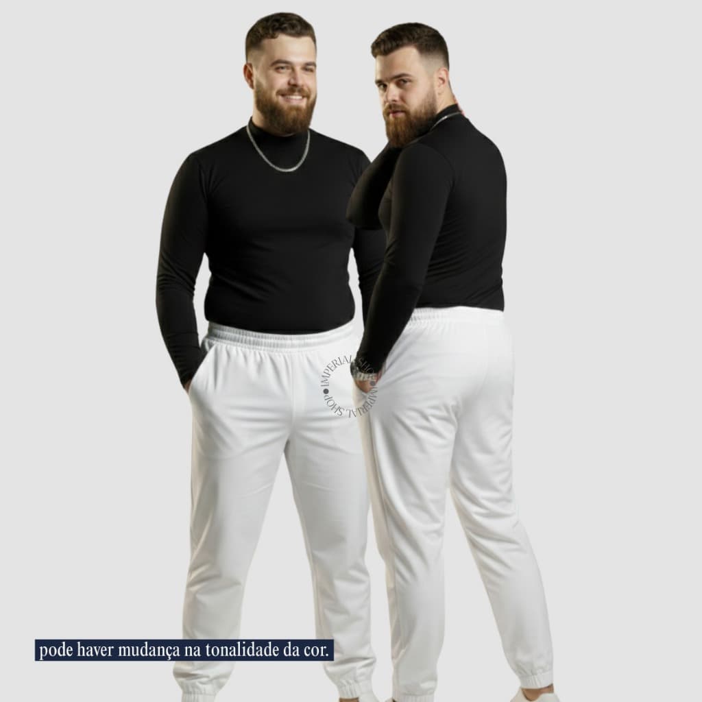 Calça Jogger Para Uniforme Pintor Pedreiro Serviços Gerais Plus Size  -Cj