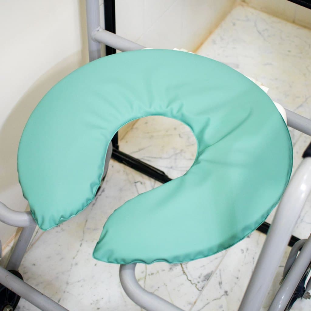 Almofada Ortopédica Higiênica para Assento Cadeira de Banho e Vaso Sanitário Especial com Espuma