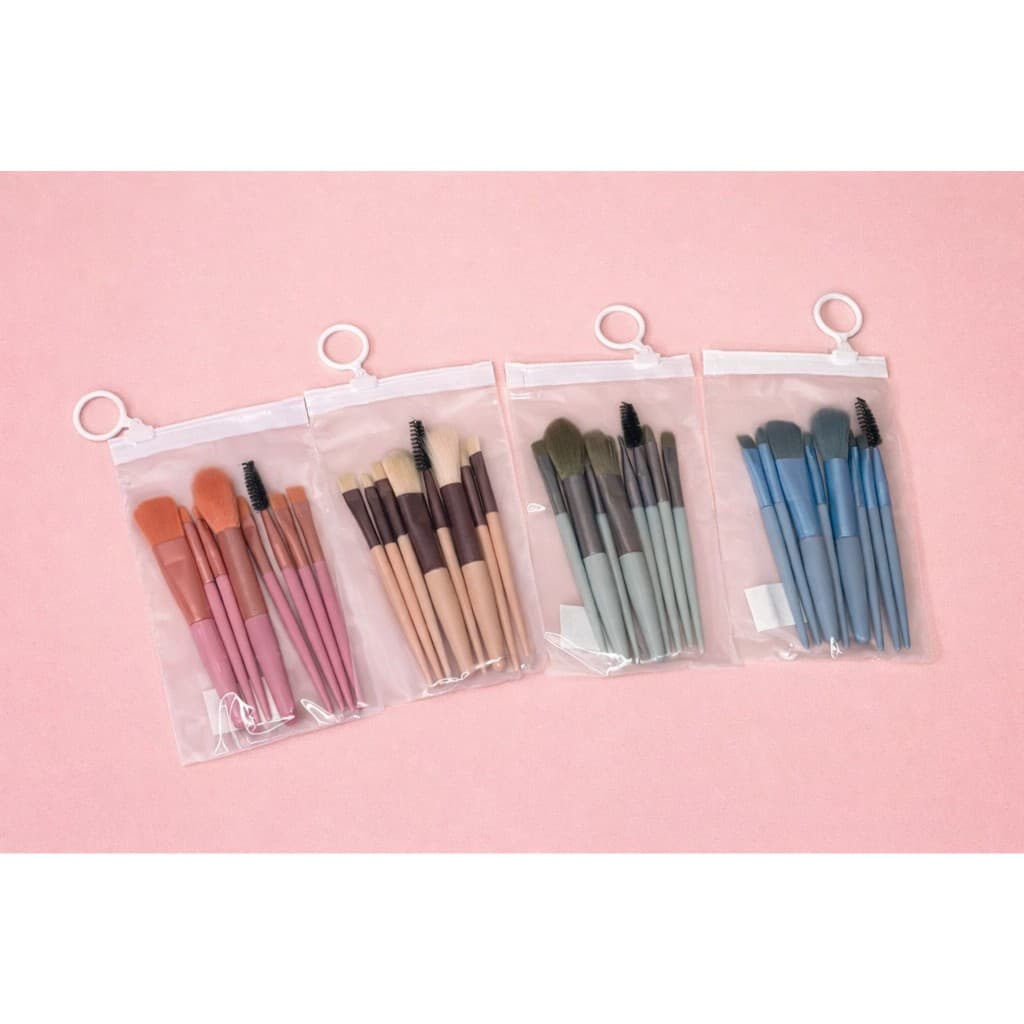 Bela Manuela - Kit de 8 Mini Pincéis De Maquiagem