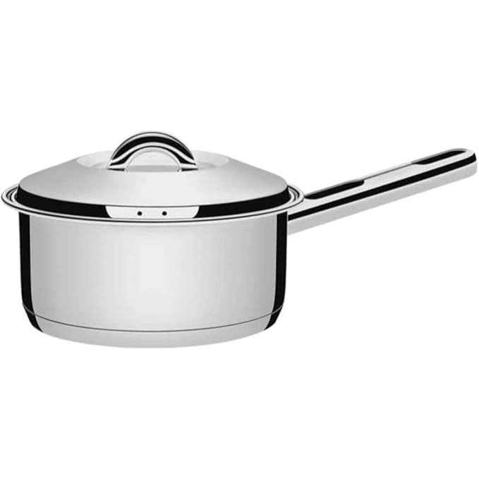 Panela Tramontina Solar em Aço Inox Fundo Triplo com Tampa e Cabo 20 cm 2,9 L