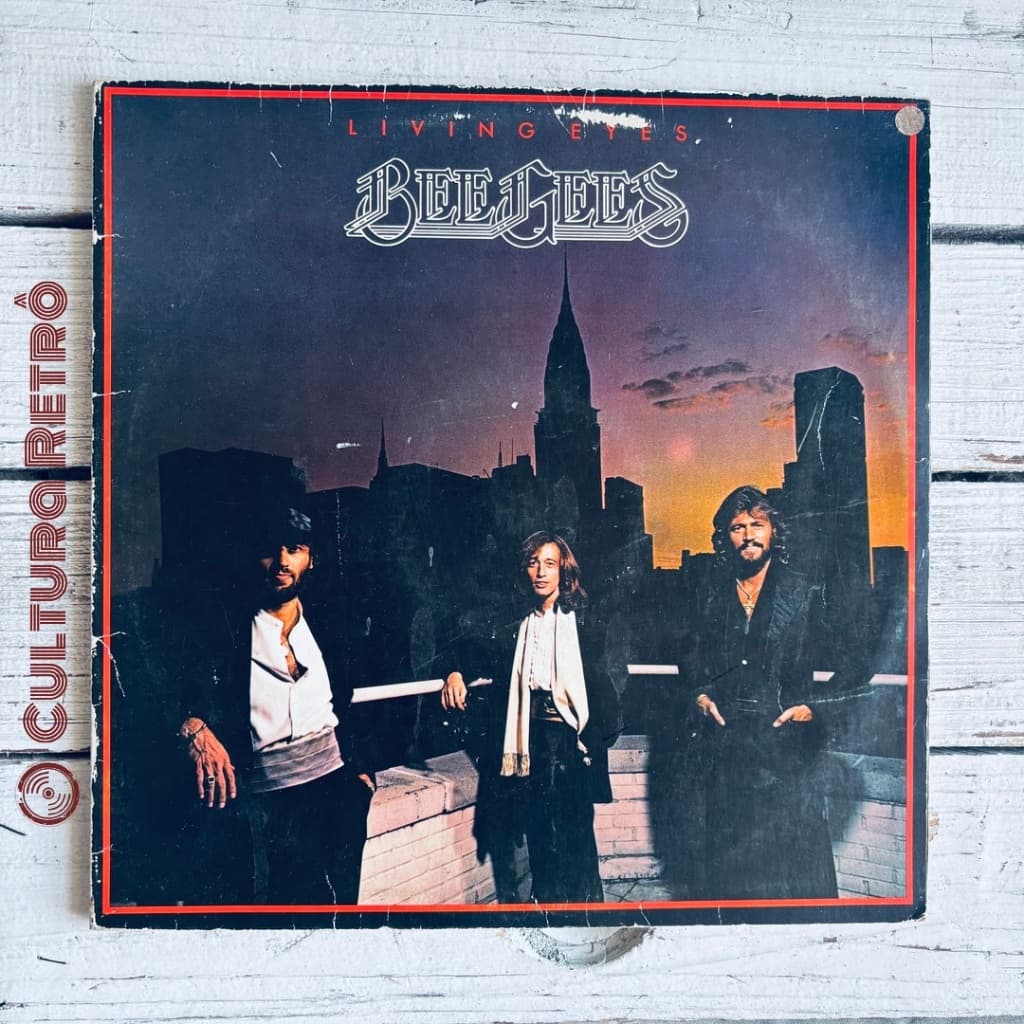 LP VINIL LIVING EYES BEE GEES 1981( ÓTIMO/ ENCARTE) SOLDIERS