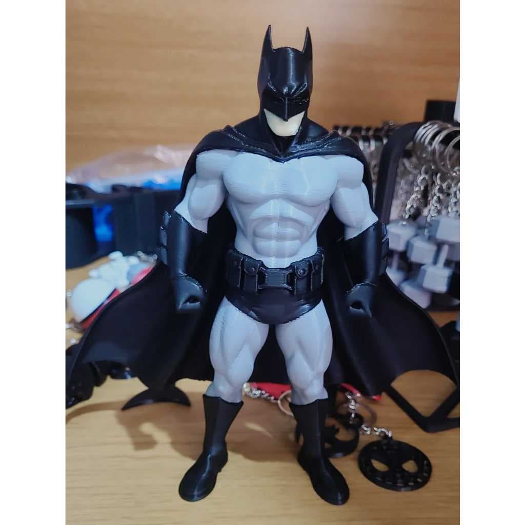 Batman Boneco 19cm Brinquedo Infantil Coleção DC Homem Morcego Boneco Batman (Action Figure)