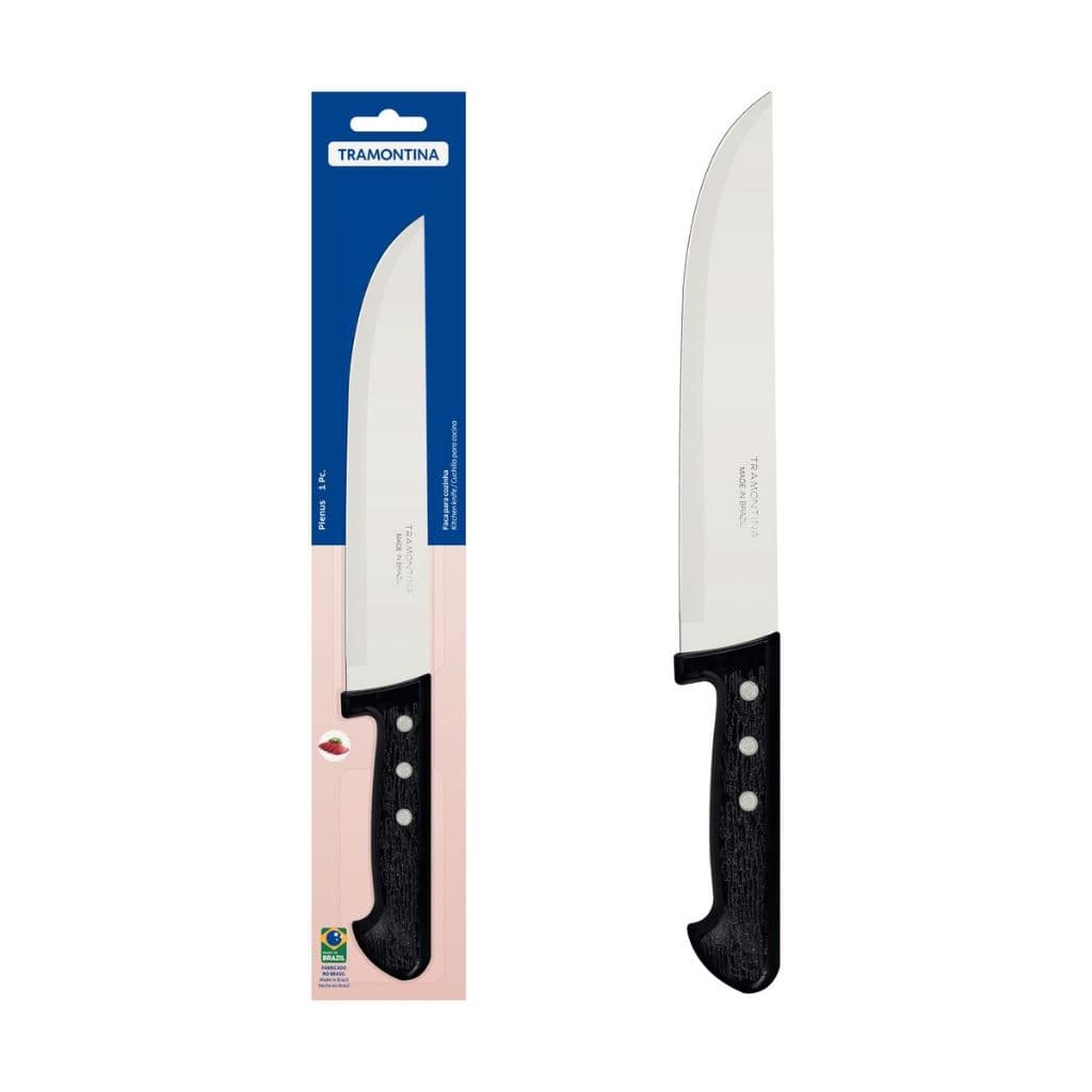 Faca Cozinha Chef Tramontina Lâmina em Aço Inox e 7