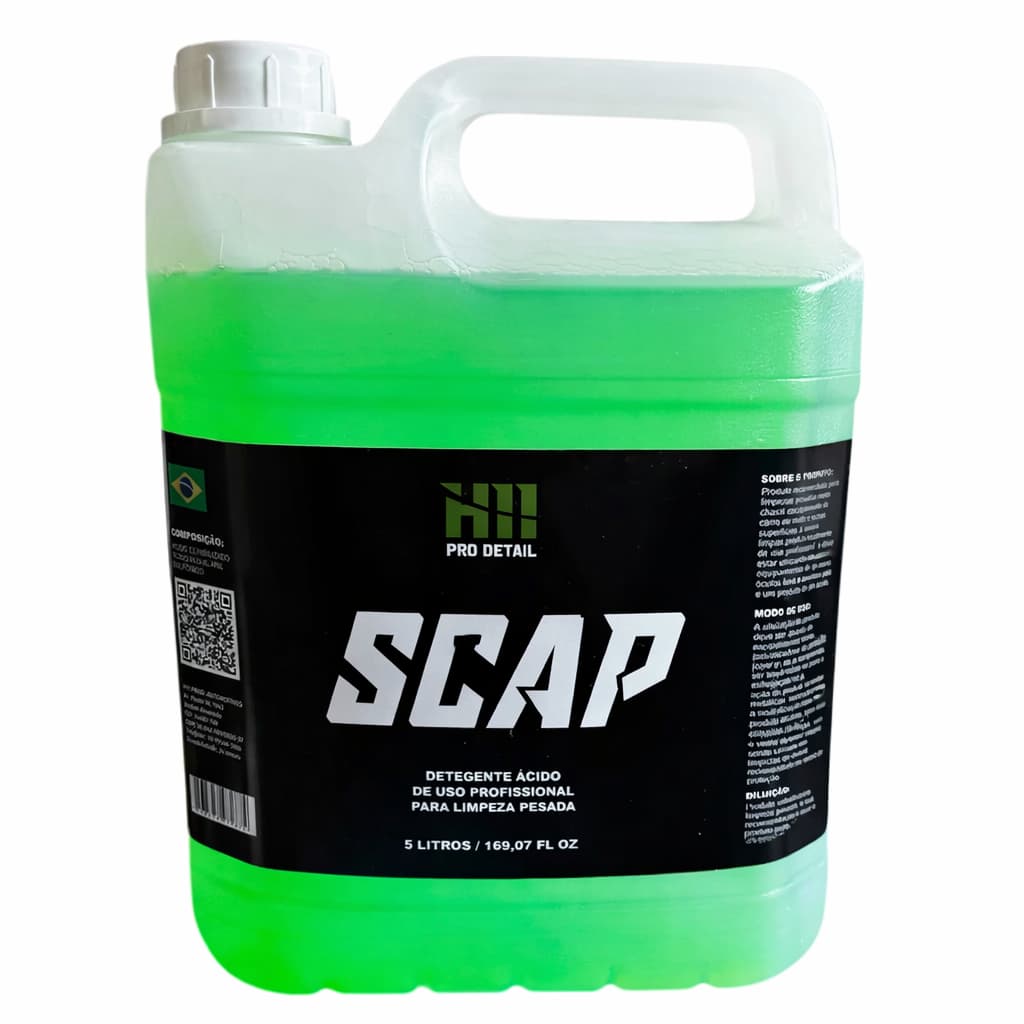 Scap H11 5l Concentrado Limpeza Automotiva