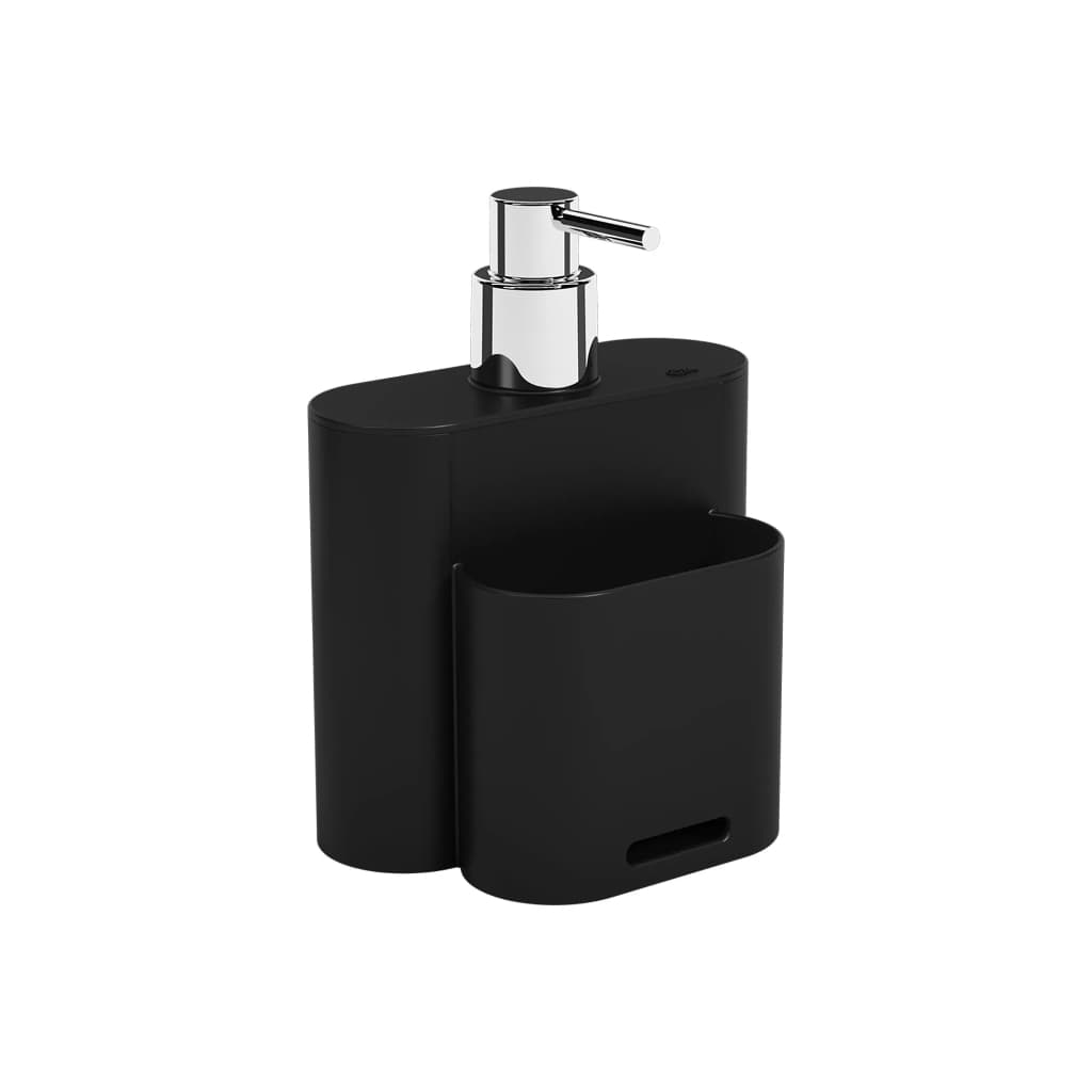 Dispenser para Detergente Coza Flat 500ml Preto