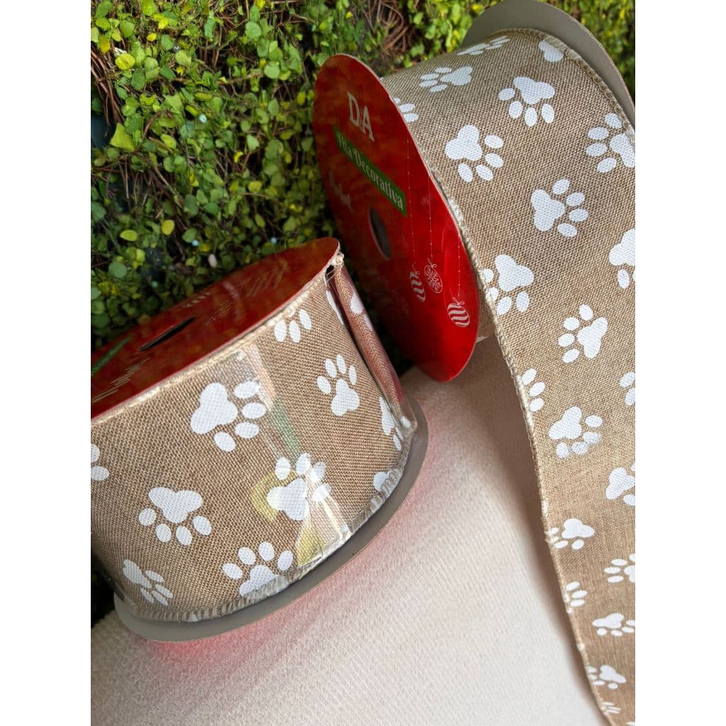 Fita Decorativa de Páscoa  9,14m – Fita para Laços, Cestas e Artesanato
