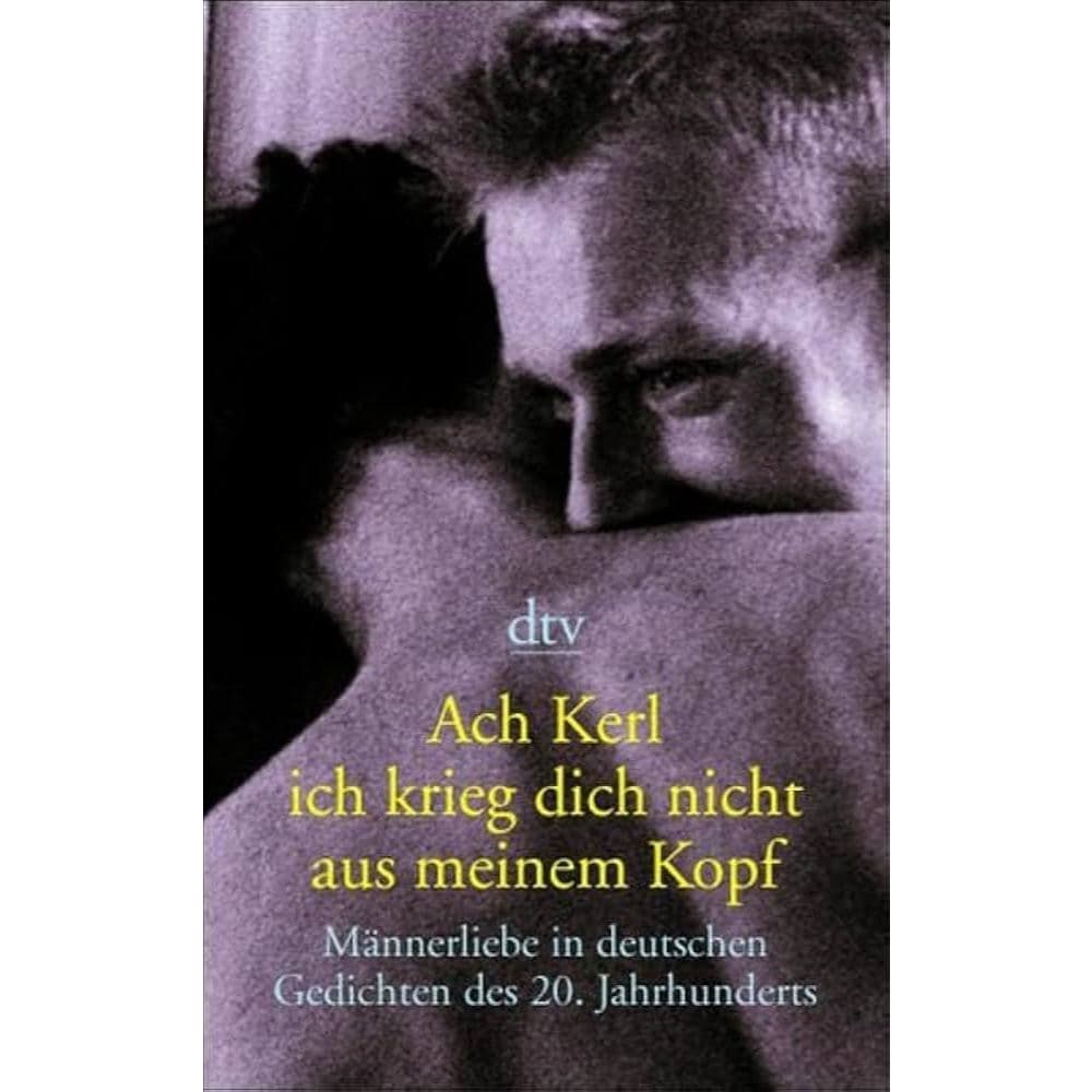 Livro Gay: Ach Kerl Ich Krieg Dich Nicht Aus Meinem Kopf - Poesias Gays em Alemão