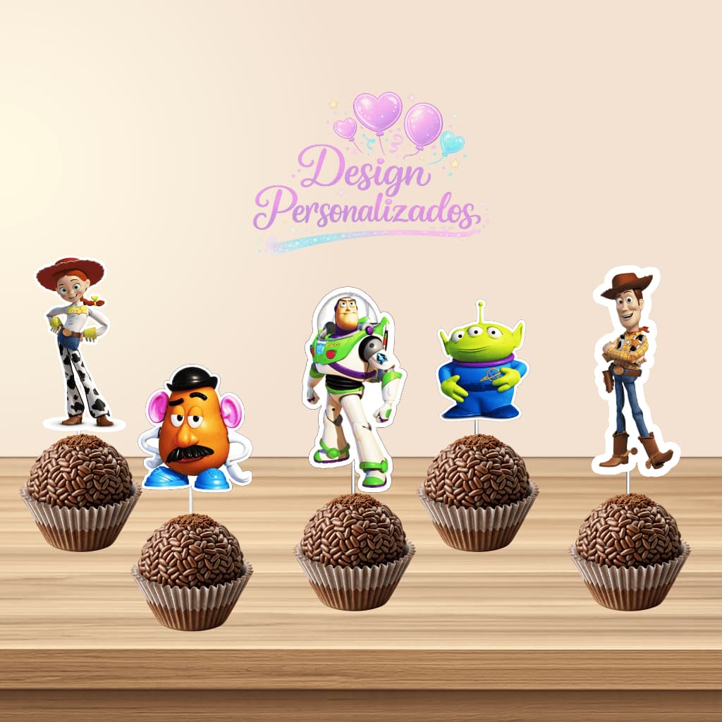 20 Tags para Docinhos Toy Story, Personalizada | Festa Infantil, Aniversário, envio imediato.