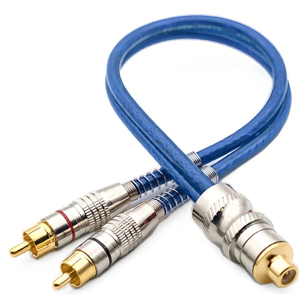 Cabo RCA Tech One com Dupla Blindagem e Condutores de Cobre