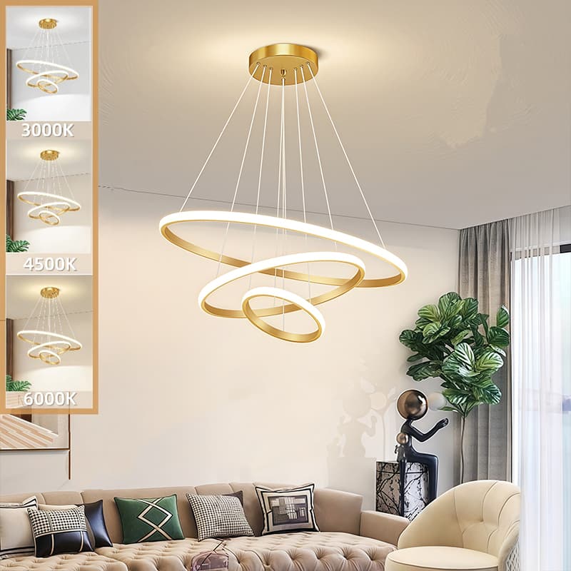 3 Cores Luz Sala De Estar Lustre Cozinha Pingente Lâmpada Do Teto Led 110/220V Nordic Moderno Decoração O15