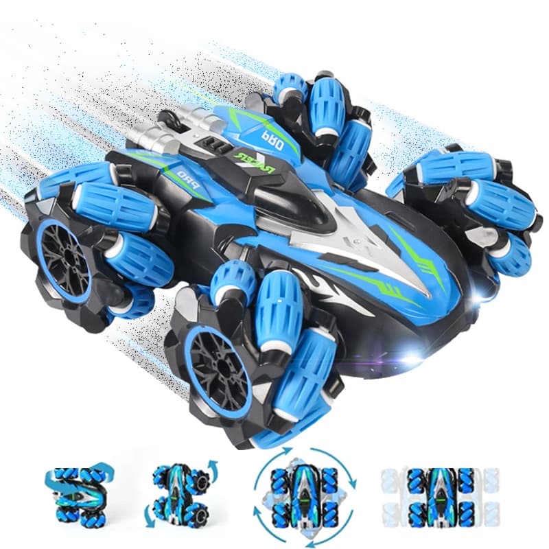 Brinquedo Carrinho Off-road Drift Recarregável Controle Remoto Stunt Racing Drift Gira 360