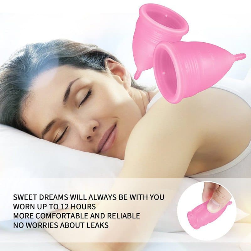 3 Pcs Copo Menstrual Com Menos Alergias Para Mulheres Idosas Material Macio Uso Fácil Economiza Muito