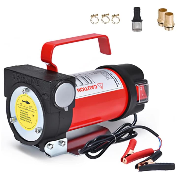 Bomba De Óleo Dc Portátil Bomba Diesel 12v
