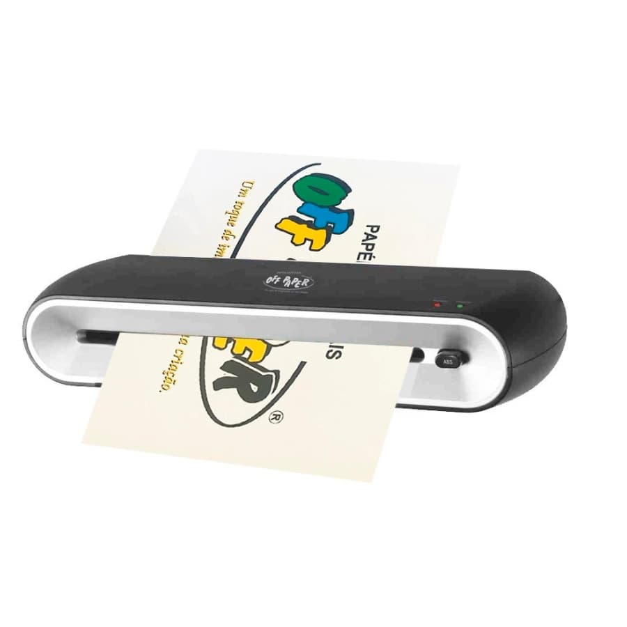 Plastificadora e Laminadora A4 Off Paper - 127 Vlts- Unidade - Cor: PRETA
