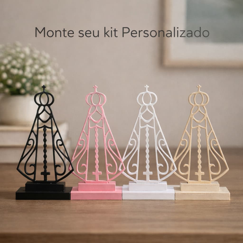 Santinha Nossa Senhora Aparecida Decoração Santa