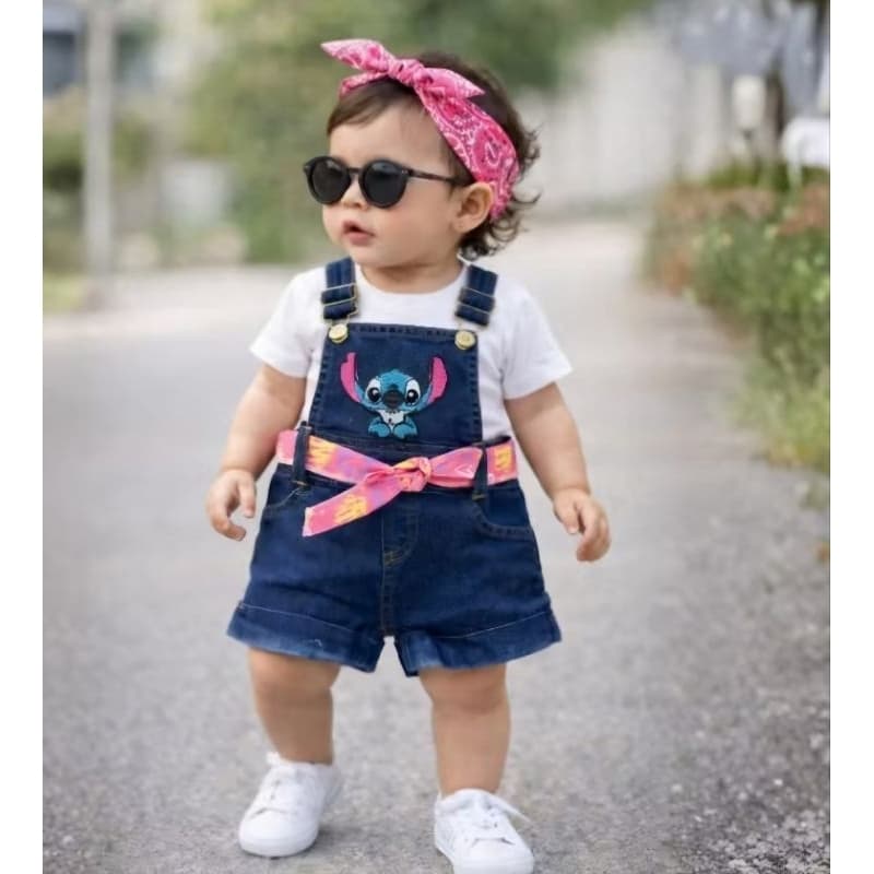 jardineira jeans infantil menina tamanho 1 2 3 anos vestido menina macaquinho infantil menina colorida bebê 1 2 3criança