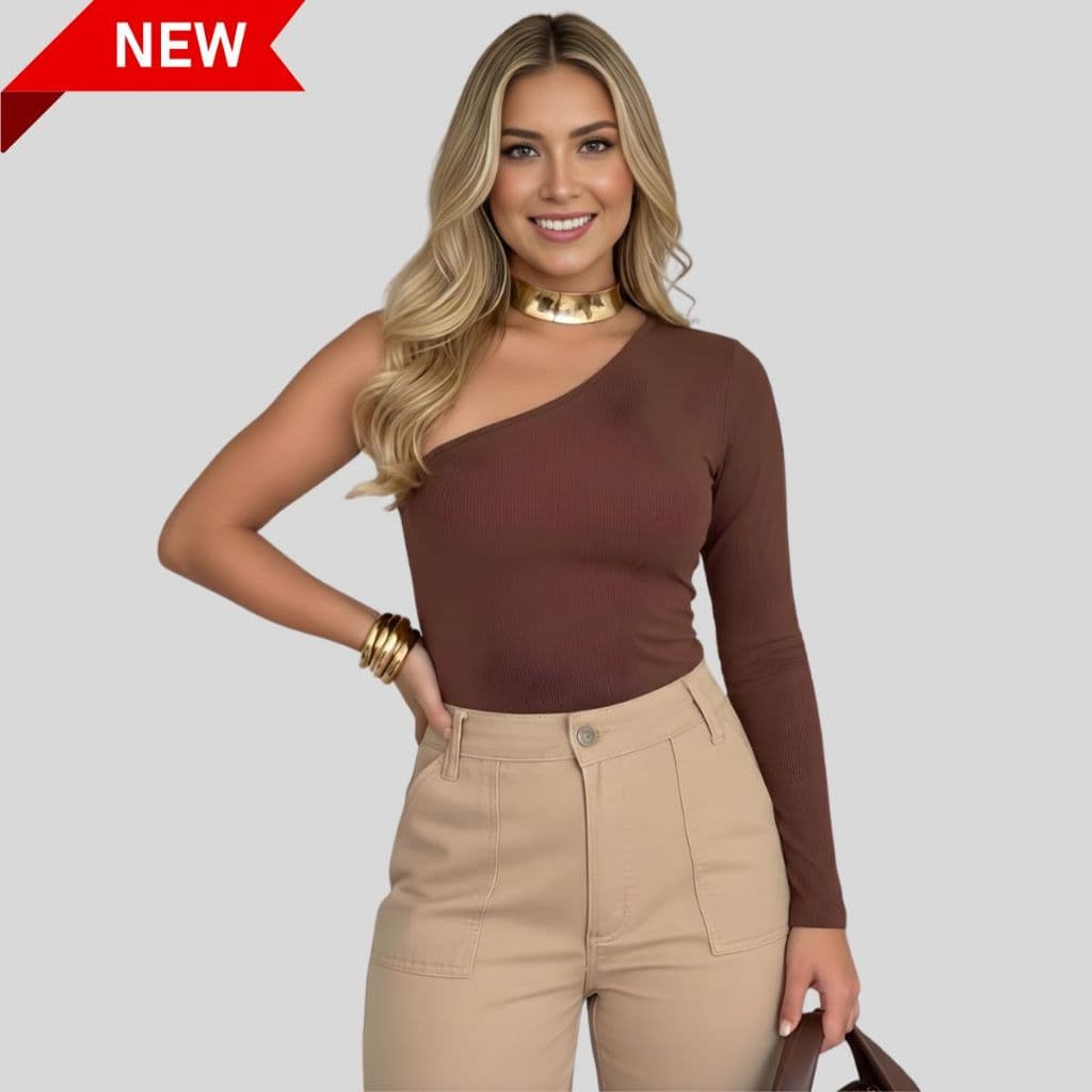 Blusa Feminina Mula Manca Manga Longa Suplex com Forro Confortável Moda Inverno Casual Elegante