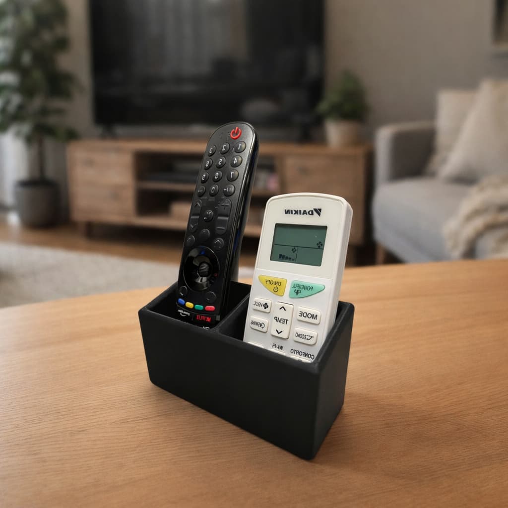 Porta Controle Remoto TV Ar Condicionado Multiuso Suporte de Controle