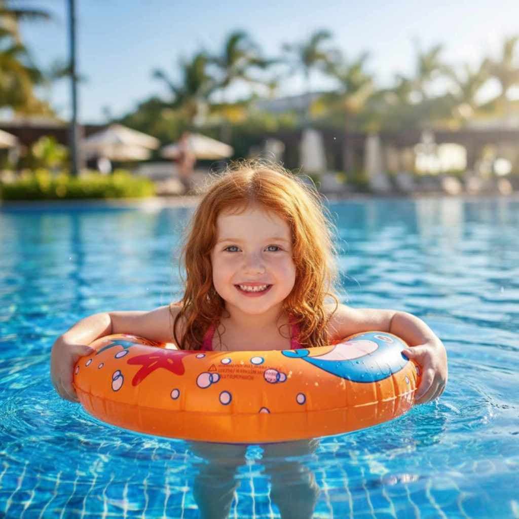 Boia Bote Bebê Cobertura Infantil Inflável Menino Menina