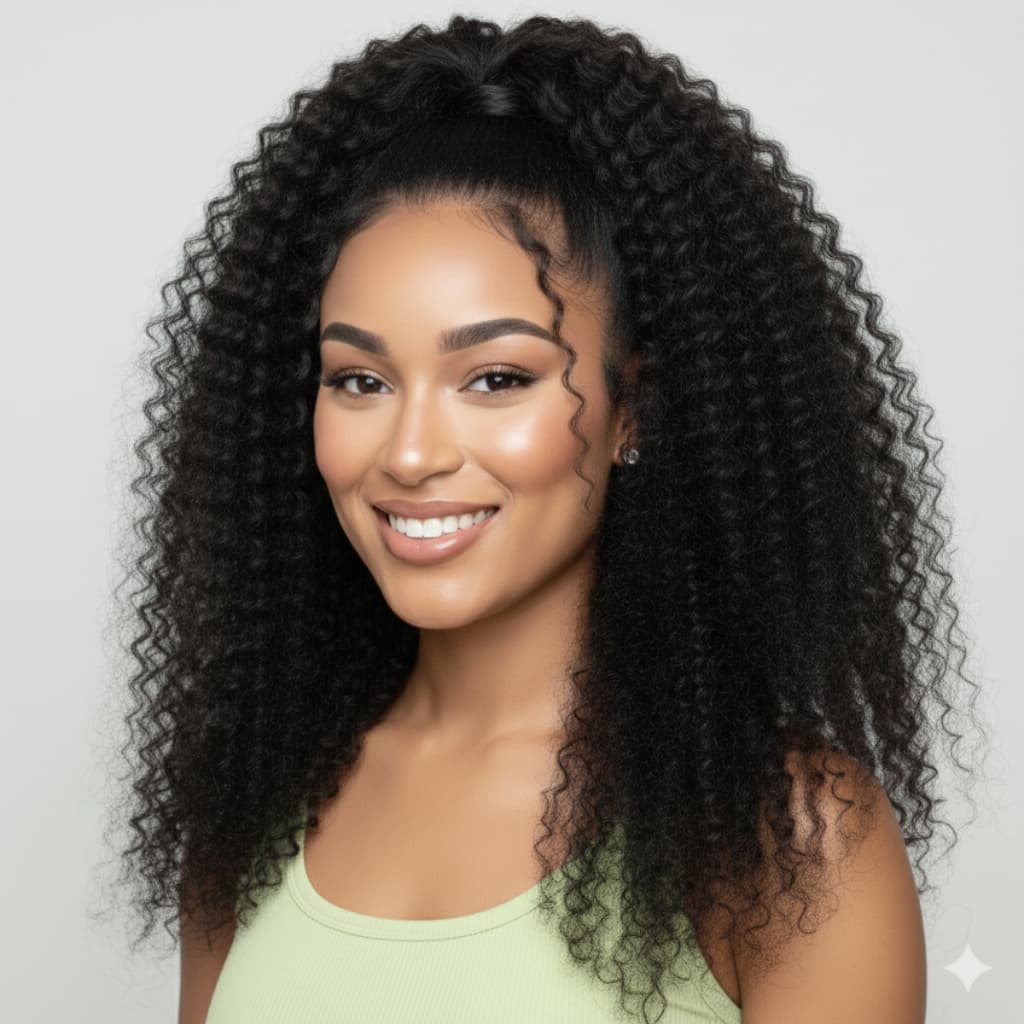 Cabelo Bio Orgânico Entrelace Charmosa 55cm 240g - Cachos Macios Toque Real