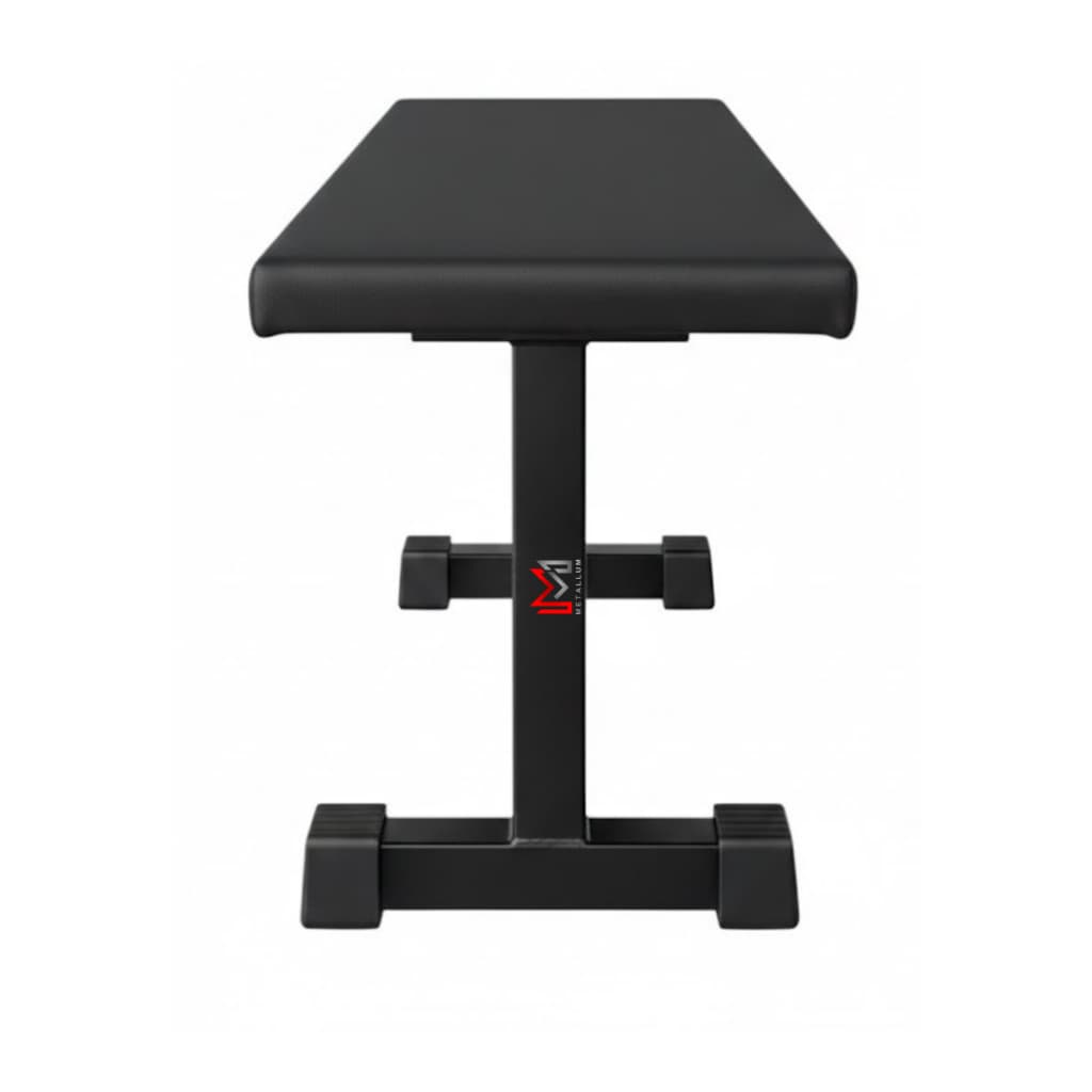 Banco Reto de Academia 90cm até 250kg – Resistente para Musculação Treino pesado Banco Durável