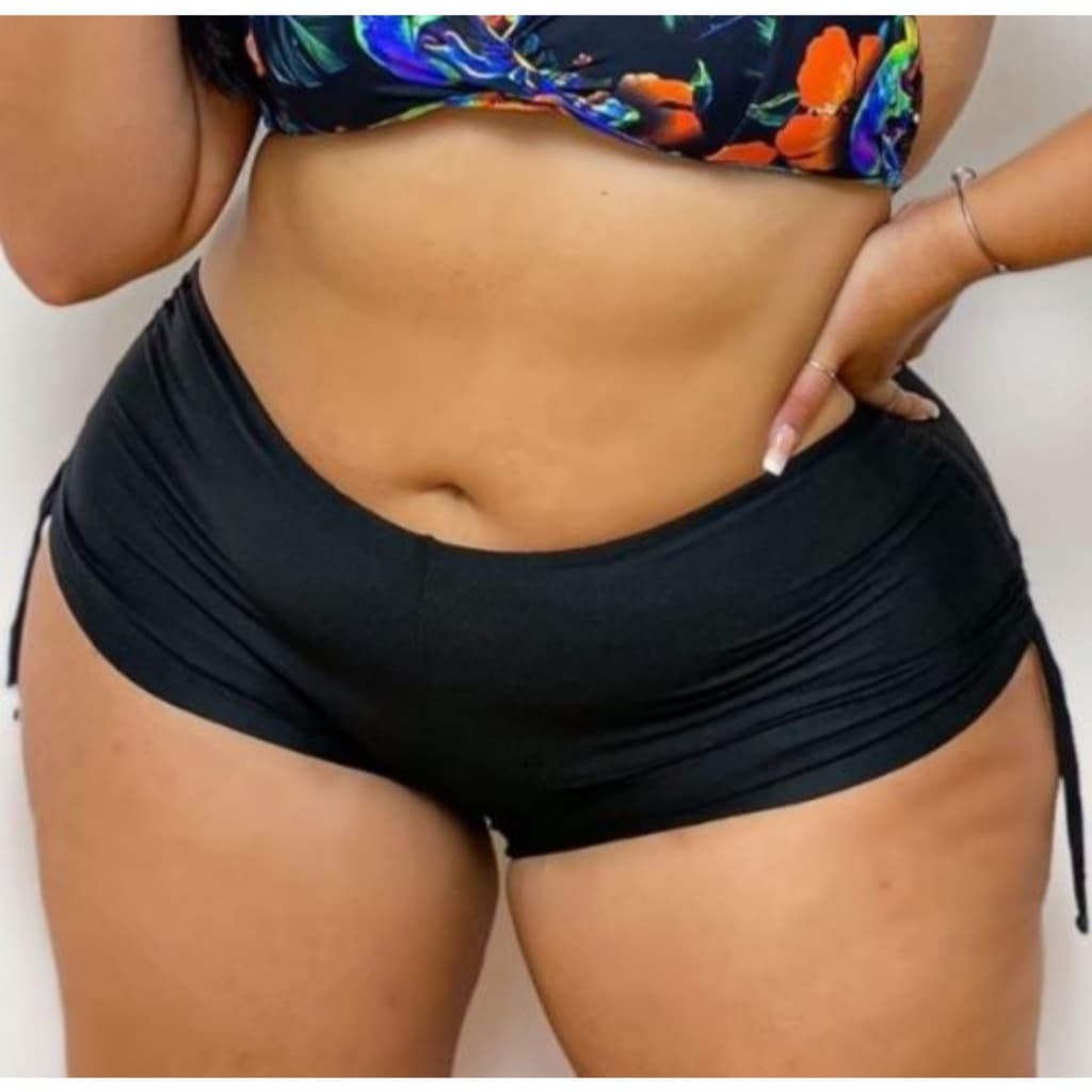 Suquini De Praia Totalmente Forrado  Plus Size Suplex Com Regulagem