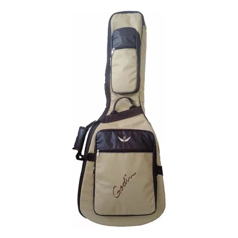 Capa Bag Para Violão Flat Goldin Titanium