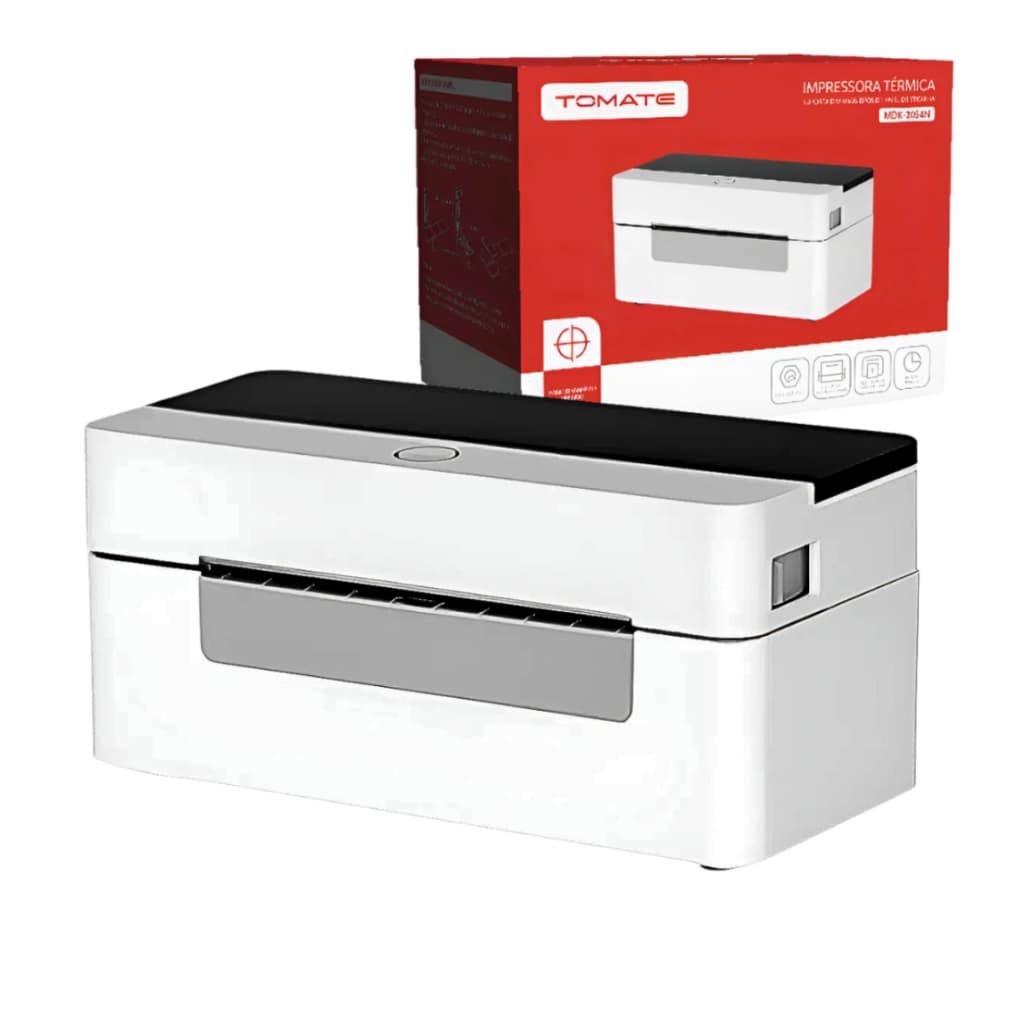 Impressora Térmica 10x15cm Marcketplace MDK-2054N Branco