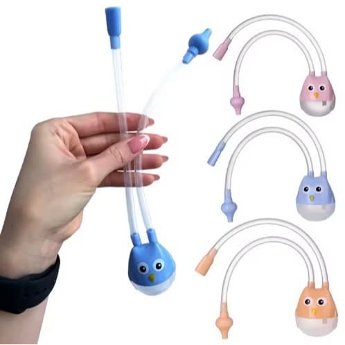 Aspirador Nasal Bebê Suga Catarro Meleca Higiene Infantil