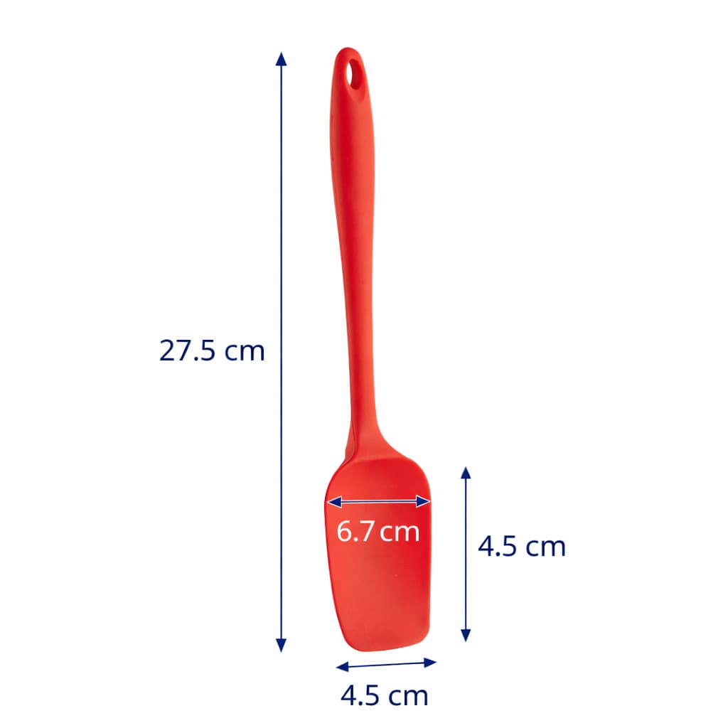Espátula de Silicone 27,5cm Resistente ao Calor até 230°C – Não Arranha Panelas | Livre de BPA